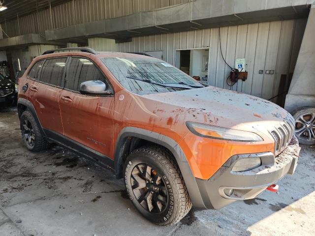 1C4PJMBS5GW335473 - 2016 JEEP CHEROKEE TRAILHAWK ORANGE photo 4