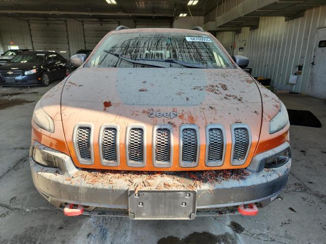 1C4PJMBS5GW335473 - 2016 JEEP CHEROKEE TRAILHAWK ORANGE photo 5