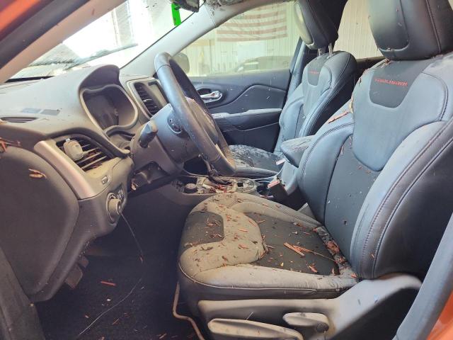1C4PJMBS5GW335473 - 2016 JEEP CHEROKEE TRAILHAWK ORANGE photo 7