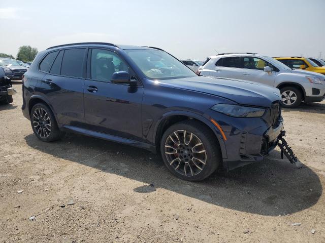 5UX43EU02S9002684 - 2025 BMW X5 XDRIVE50E BLUE photo 4