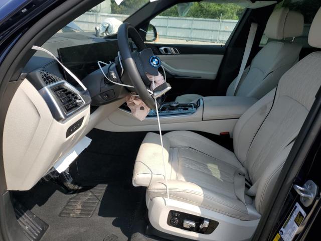 5UX43EU02S9002684 - 2025 BMW X5 XDRIVE50E BLUE photo 7