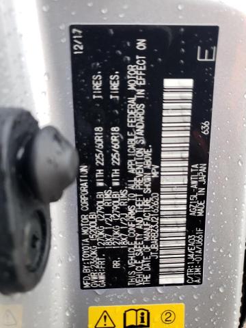 JTJBARBZ3J2162620 - 2018 LEXUS NX 300 BASE 银色 照片 12