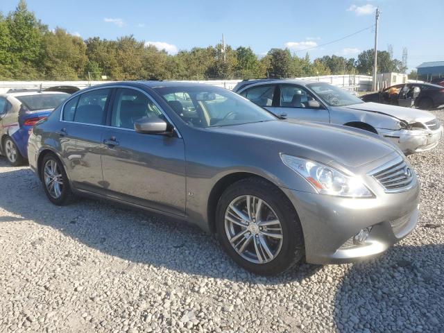 JN1CV6AP9FM502782 - 2015 INFINITI Q40 GRAY photo 4