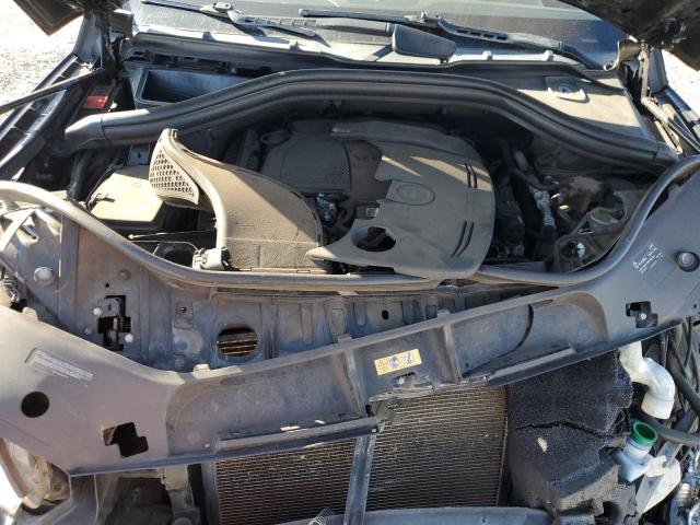 4JGDA5HB5CA039985 - 2012 MERCEDES-BENZ ML 350 4MATIC BLACK photo 12