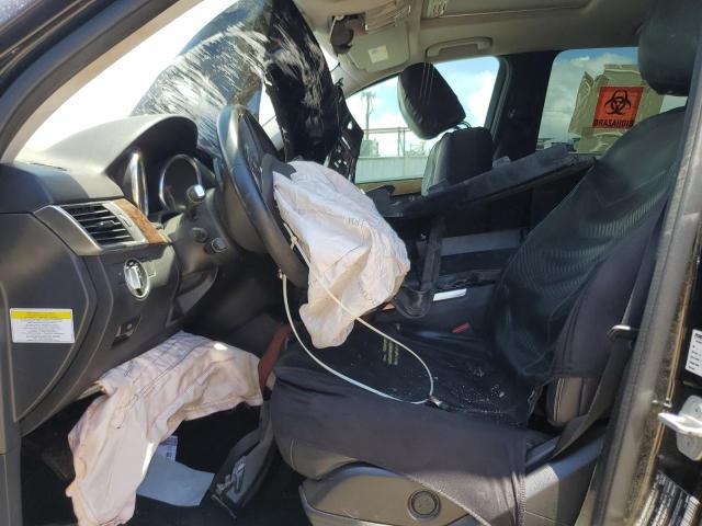 4JGDA5HB5CA039985 - 2012 MERCEDES-BENZ ML 350 4MATIC BLACK photo 7