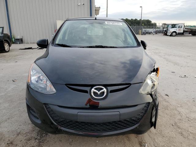 JM1DE1KY8D0166865 - 2013 MAZDA MAZDA2 BLACK photo 5