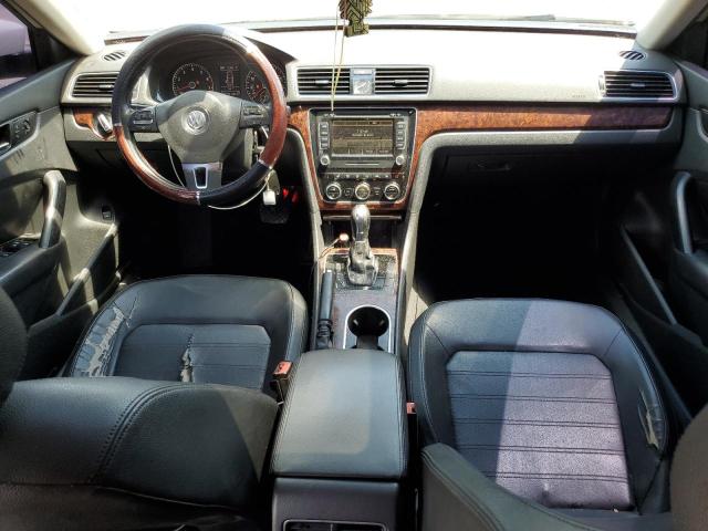 1VWCH7A38DC002698 - 2013 VOLKSWAGEN PASSAT SEL WHITE photo 8