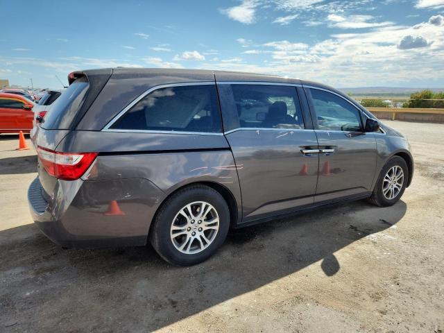 5FNRL5H60DB010510 - 2013 HONDA ODYSSEY EXL ნაცრისფერი ფოტო 3