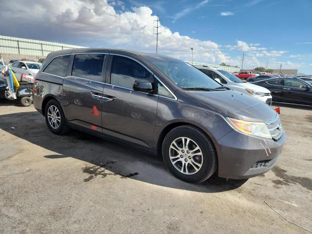 5FNRL5H60DB010510 - 2013 HONDA ODYSSEY EXL ნაცრისფერი ფოტო 4