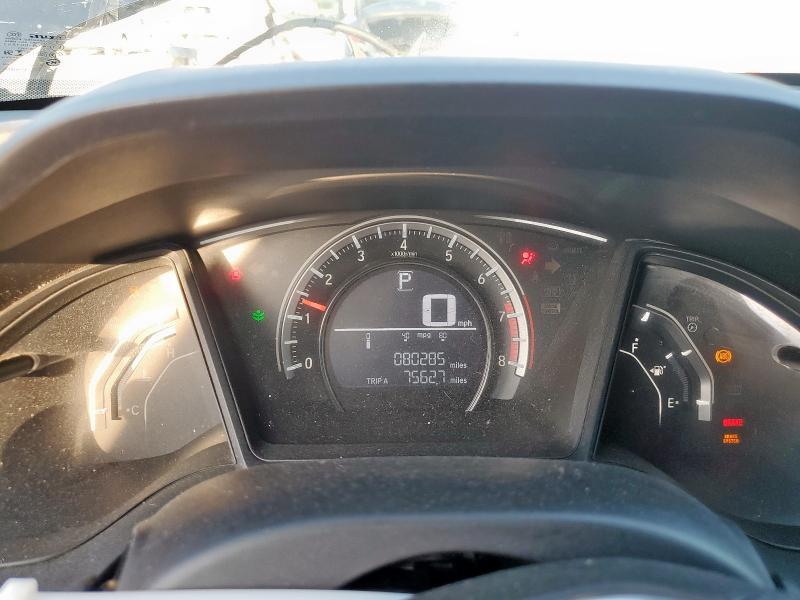 19XFC2F54GE016316 - 2016 HONDA CIVIC LX BLACK photo 9