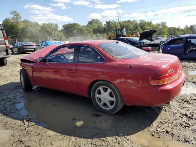 JT8JZ31C1S0020960 - 1995 LEXUS SC 300 RED photo 2