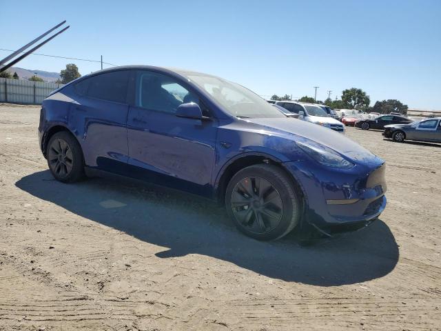 7SAYGDED2RF105318 - 2024 TESLA MODEL Y Կապույտ լուսանկար 4
