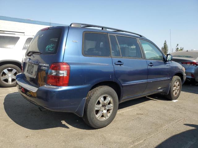 JTEGD21A870170859 - 2007 TOYOTA HIGHLANDER BLUE photo 3