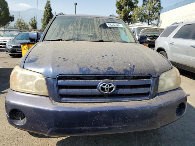 JTEGD21A870170859 - 2007 TOYOTA HIGHLANDER BLUE photo 5