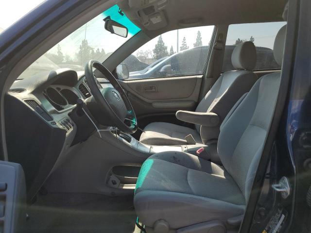 JTEGD21A870170859 - 2007 TOYOTA HIGHLANDER BLUE photo 7