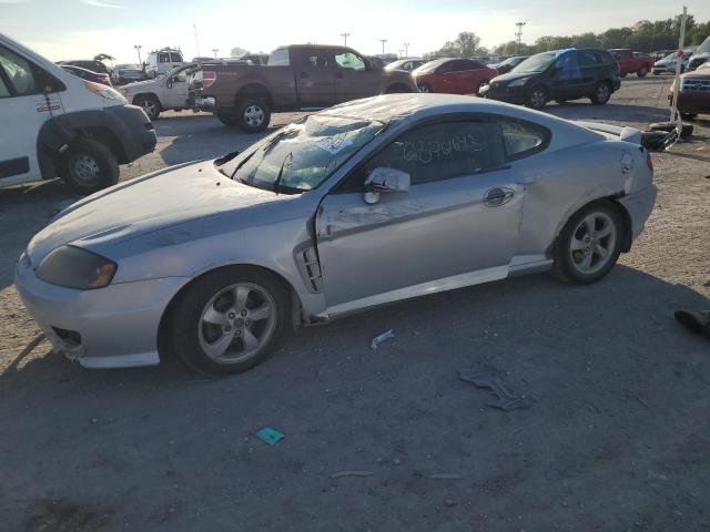 KMHHM65D35U168460 - 2005 HYUNDAI TIBURON SILVER photo 1