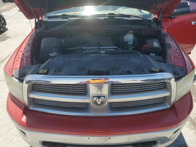 1D7RB1CT3AS189509 - 2010 DODGE RAM 1500 RED photo 11