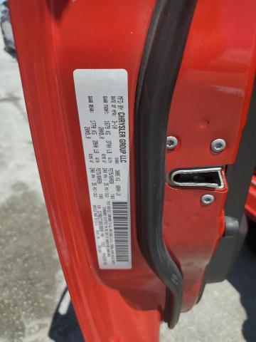 1D7RB1CT3AS189509 - 2010 DODGE RAM 1500 RED photo 12