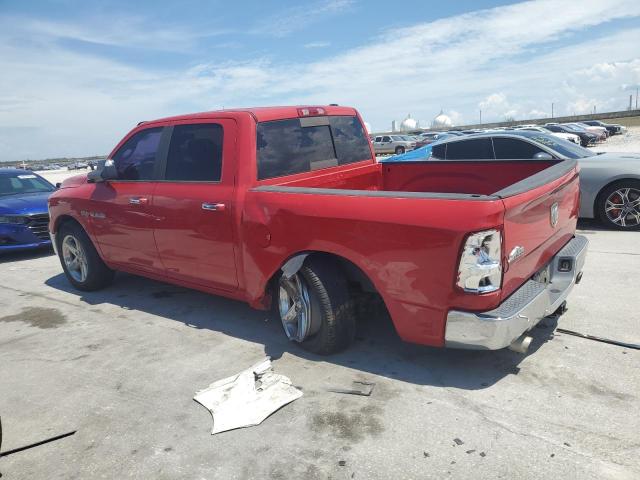 1D7RB1CT3AS189509 - 2010 DODGE RAM 1500 RED photo 2