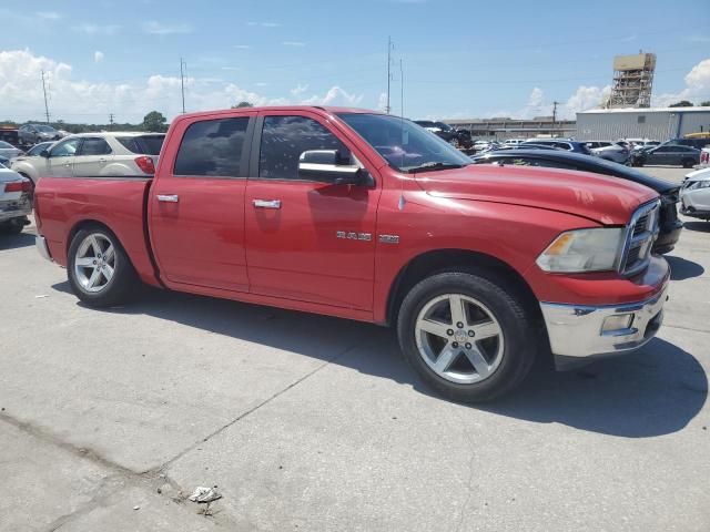 1D7RB1CT3AS189509 - 2010 DODGE RAM 1500 RED photo 4