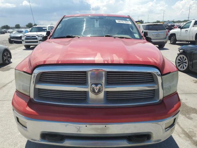 1D7RB1CT3AS189509 - 2010 DODGE RAM 1500 RED photo 5