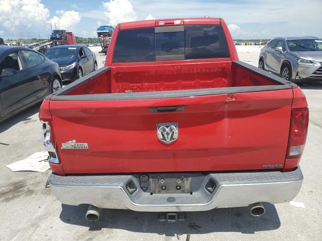 1D7RB1CT3AS189509 - 2010 DODGE RAM 1500 RED photo 6