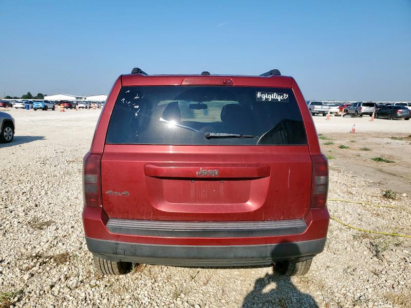 1C4NJRBB5HD104428 - 2017 JEEP PATRIOT SPORT RED photo 6