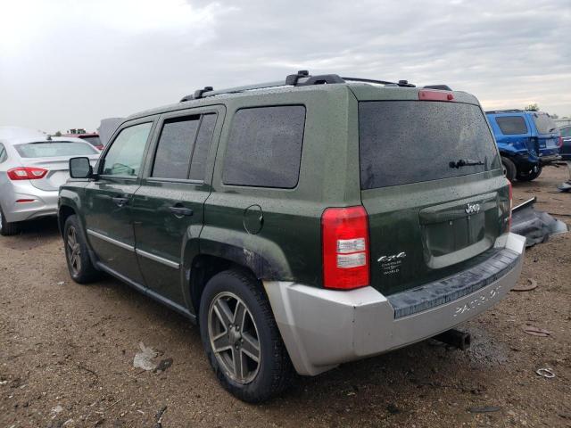 1J8FF48W08D794083 - 2008 JEEP PATRIOT LIMITED GREEN photo 2