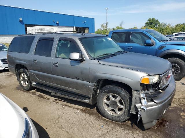 1GKFK66UX5J253107 - 2005 GMC YUKON XL DENALI GRAY photo 4