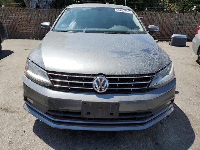 3VWL17AJ2JM214560 - 2018 VOLKSWAGEN JETTA SEL CHARCOAL photo 5