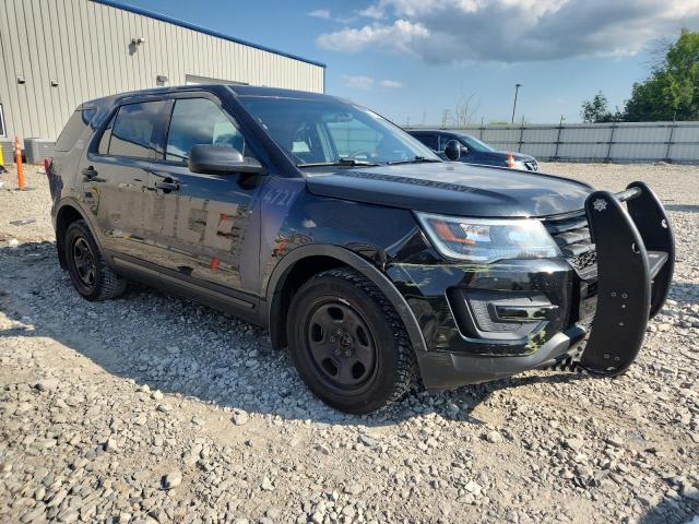1FM5K8AR9HGA35954 - 2017 FORD EXPLORER POLICE INTERCEPTOR BLACK photo 4