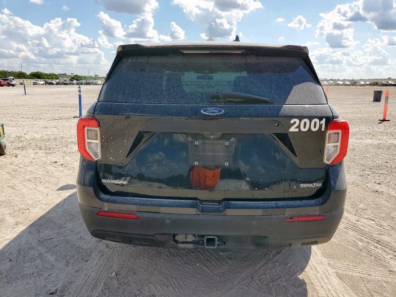 1FM5K8AB2LGA18912 - 2020 FORD EXPLORER POLICE INTERCEPTOR ذو لونين صورة 6