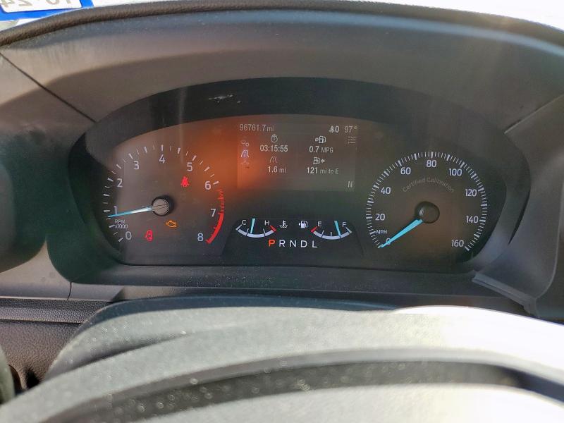 1FM5K8AB2LGA18912 - 2020 FORD EXPLORER POLICE INTERCEPTOR ذو لونين صورة 9