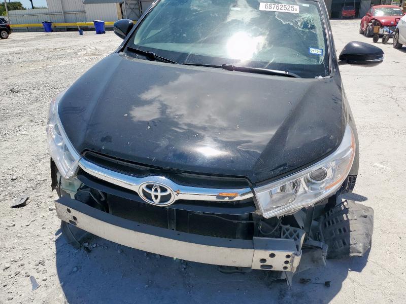 5TDKKRFH9GS503442 - 2016 TOYOTA HIGHLANDER XLE Чорний фото 12