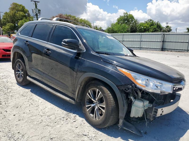 5TDKKRFH9GS503442 - 2016 TOYOTA HIGHLANDER XLE Чорний фото 4