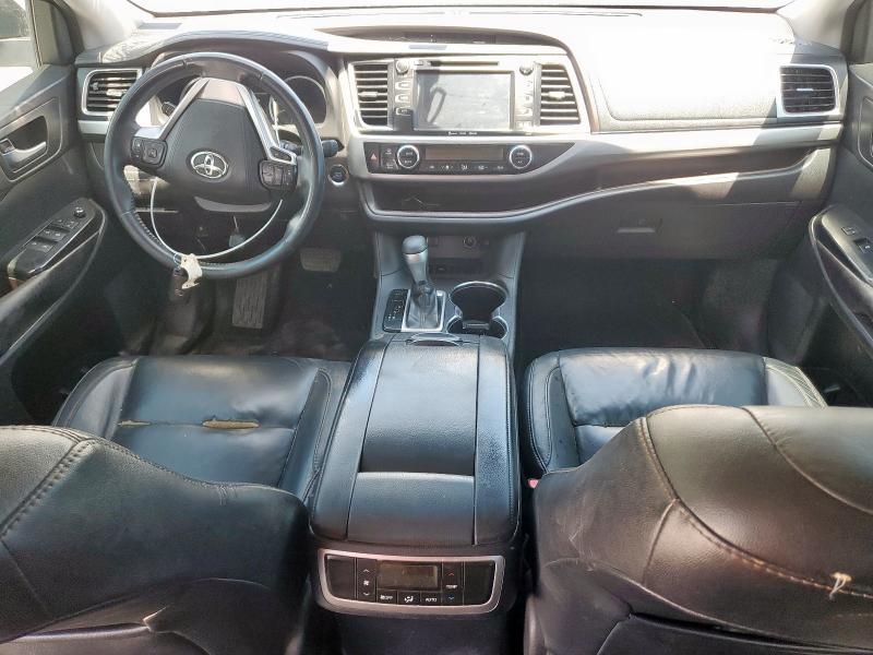 5TDKKRFH9GS503442 - 2016 TOYOTA HIGHLANDER XLE Чорний фото 8