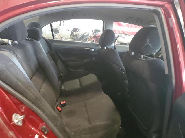 2HGFA1F67BH534413 - 2011 HONDA CIVIC LX-S Կարմիր լուսանկար 10