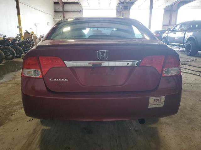 2HGFA1F67BH534413 - 2011 HONDA CIVIC LX-S Կարմիր լուսանկար 6