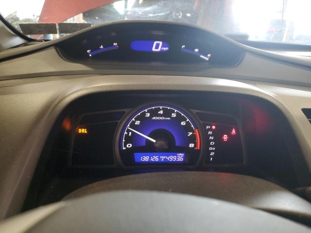 2HGFA1F67BH534413 - 2011 HONDA CIVIC LX-S Կարմիր լուսանկար 9