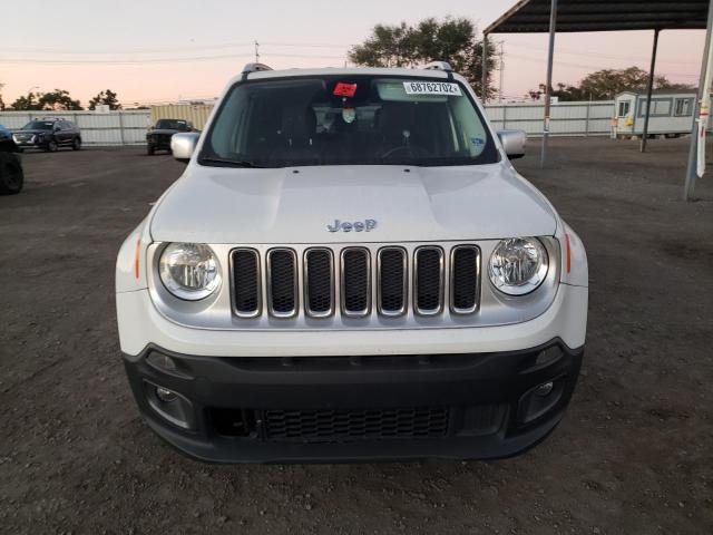 ZACCJADT9GPE01782 - 2016 JEEP RENEGADE LIMITED WHITE photo 5