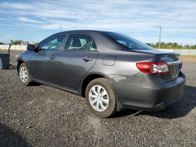 2T1BU4EE2DC962031 - 2013 TOYOTA COROLLA BASE Темно-сірий фото 2