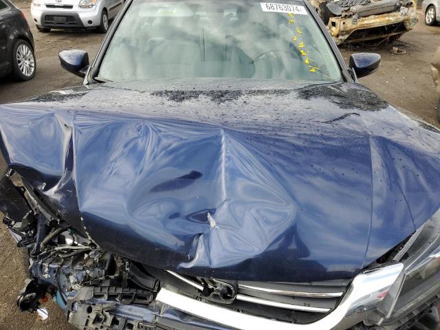 1HGCR2F33FA028654 - 2015 HONDA ACCORD LX BLUE photo 11