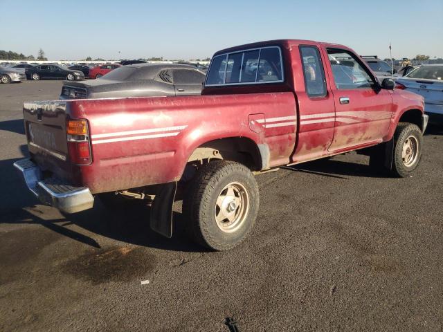 JT4RN13P1M6022924 - 1991 TOYOTA PICKUP 1/2 TON EXTRA LONG WHEELBASE DLX BURGUNDY photo 3