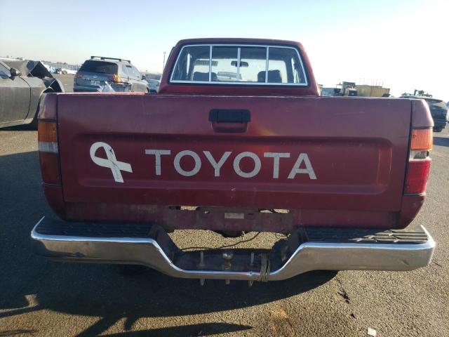 JT4RN13P1M6022924 - 1991 TOYOTA PICKUP 1/2 TON EXTRA LONG WHEELBASE DLX BURGUNDY photo 6