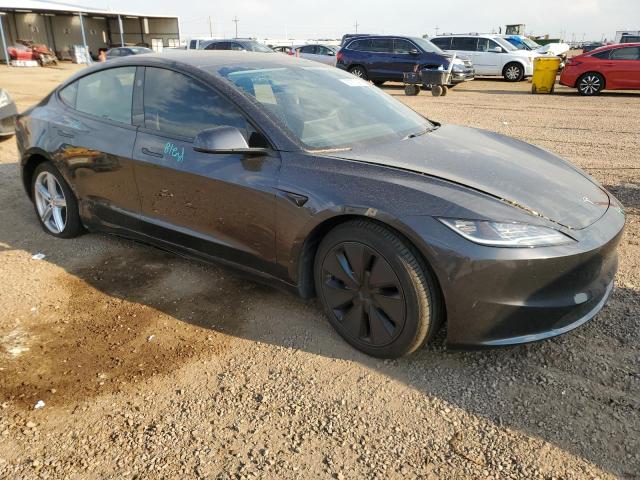 5YJ3E1EB3RF799687 - 2024 TESLA MODEL 3 رمادي صورة 4