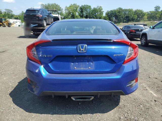 2HGFC2F83LH555861 - 2020 HONDA CIVIC SPORT BLUE photo 6