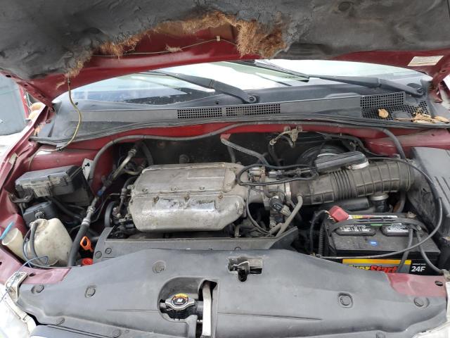 5FNRL18044B015195 - 2004 HONDA ODYSSEY EXL BURGUNDY photo 12