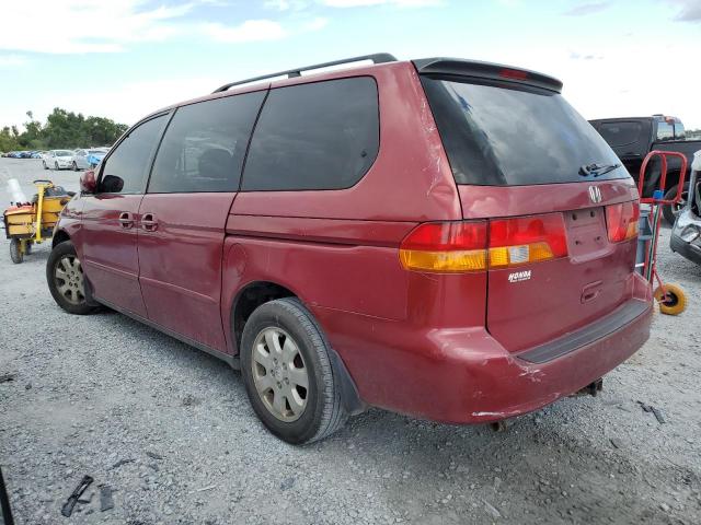 5FNRL18044B015195 - 2004 HONDA ODYSSEY EXL BURGUNDY photo 2