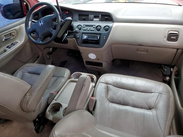 5FNRL18044B015195 - 2004 HONDA ODYSSEY EXL BURGUNDY photo 8