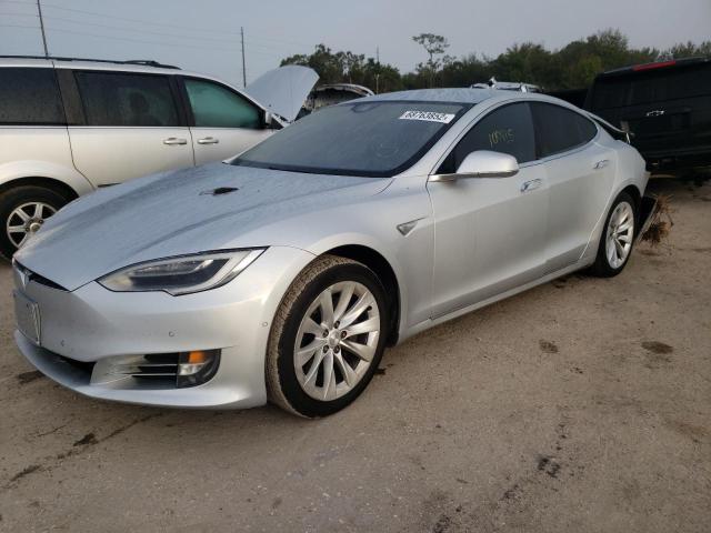 5YJSA1E16GF156956 - 2016 TESLA MODEL S Արծաթագույն լուսանկար 1